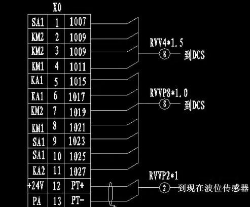 端子台接线图（端子排接线图详解）