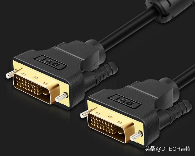 终于有人能把电视机最常用的四种接口：VGA、DVI、HDMI、DP讲全了